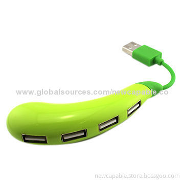 USB Hub with Four Ports and No Additional Power Needed